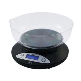 Digital Kitchen Bowl Scale Blk